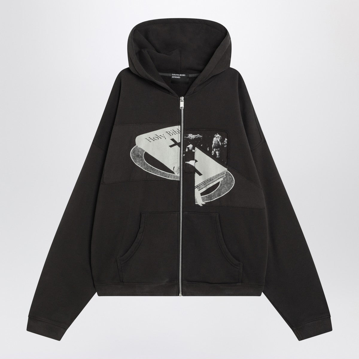 Enfants Riches Déprimés Holy Bible Assemblage black vintage-effect sweatshirt