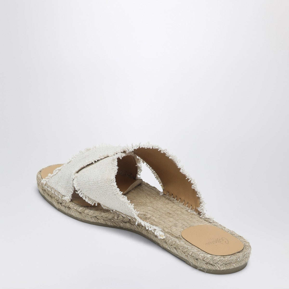 Castañer White Palmera slip-on