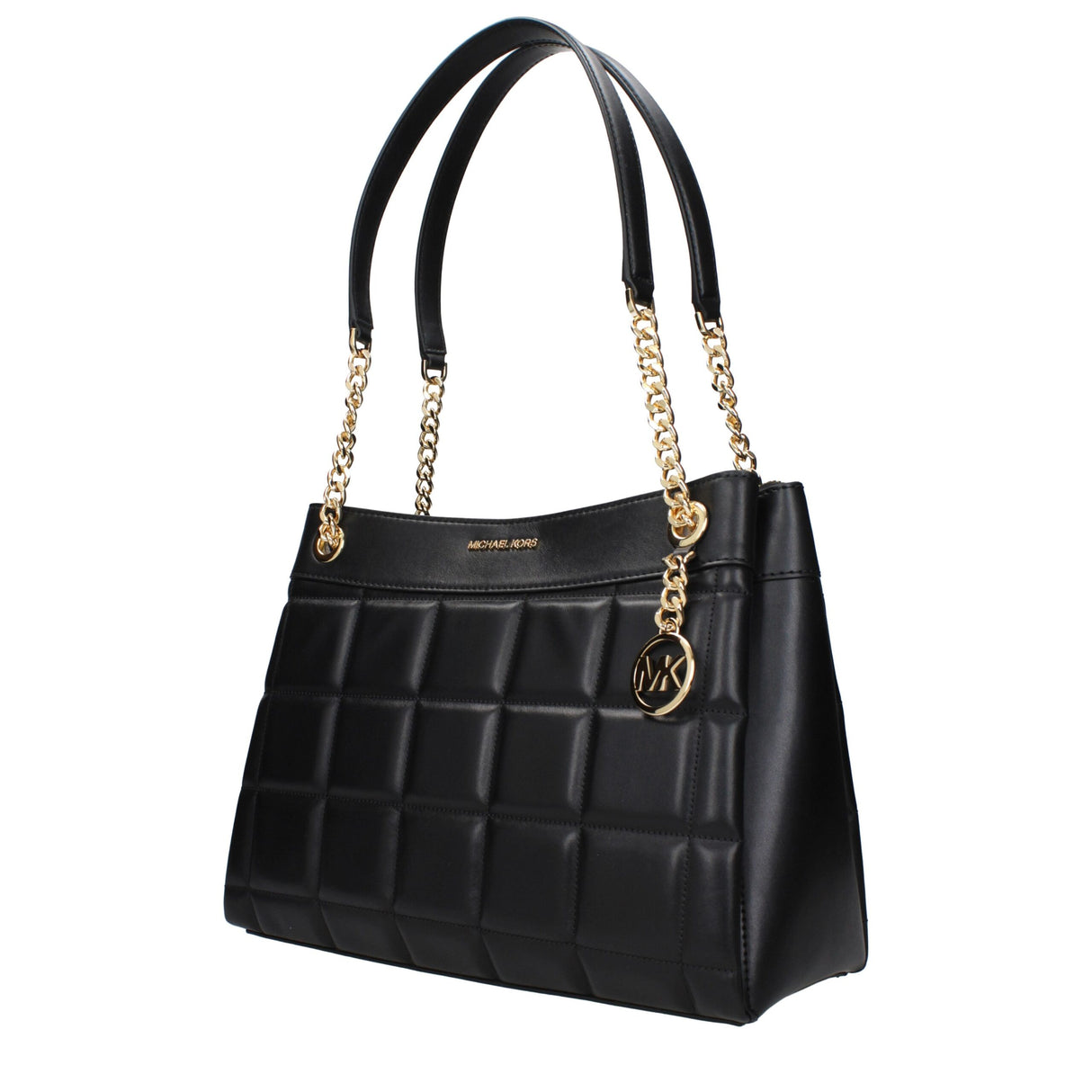 Michael Kors Black Leather Shoulder Bag