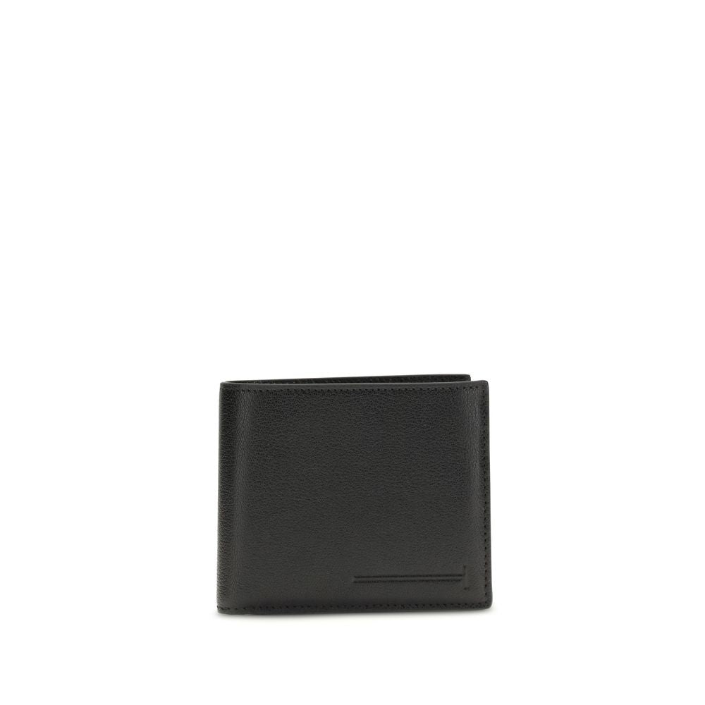Tom Ford Black Calf Leather Bos Taurus Wallet