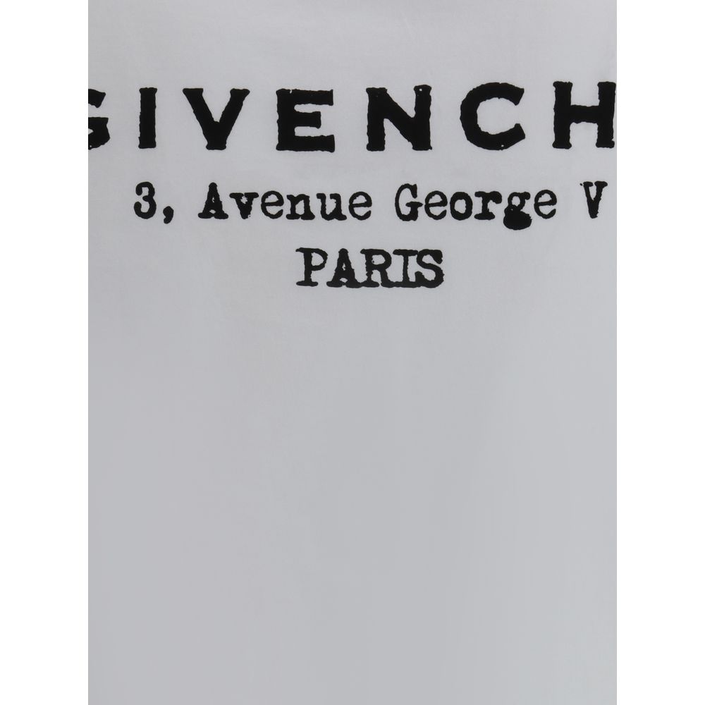 Givenchy White Cotton T-Shirt