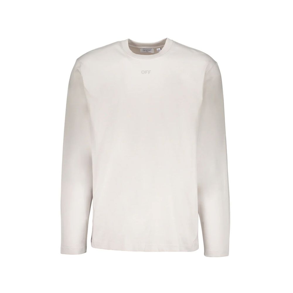 Off-White White Cotton T-Shirt