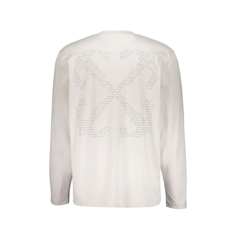 Off-White White Cotton T-Shirt