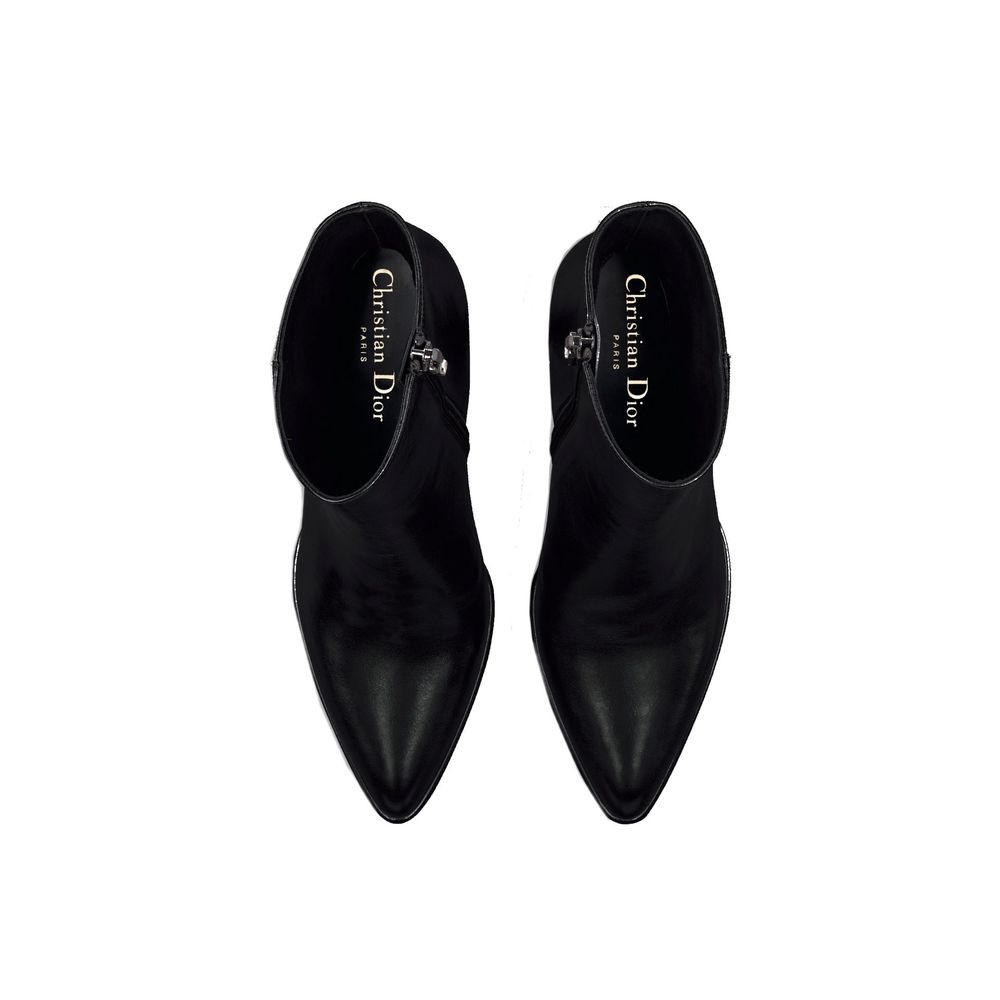 Dior Black Calfskin Ankle Boots
