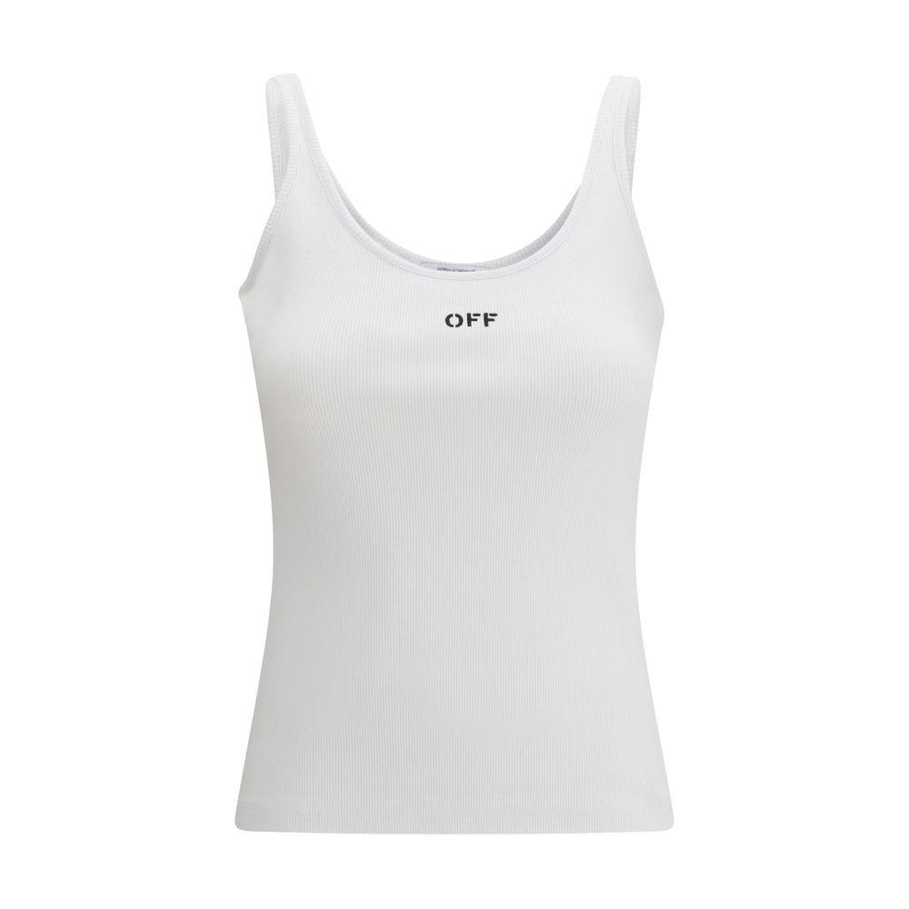 Off-White White Cotton Top