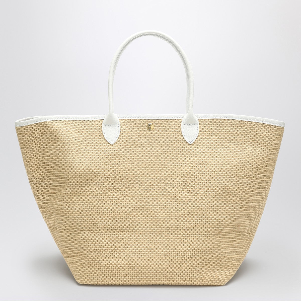 Longchamp Basket bag Le Pliage white