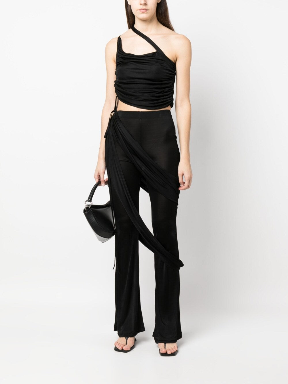 ANDREĀDAMO Andrea Adamo Top Black