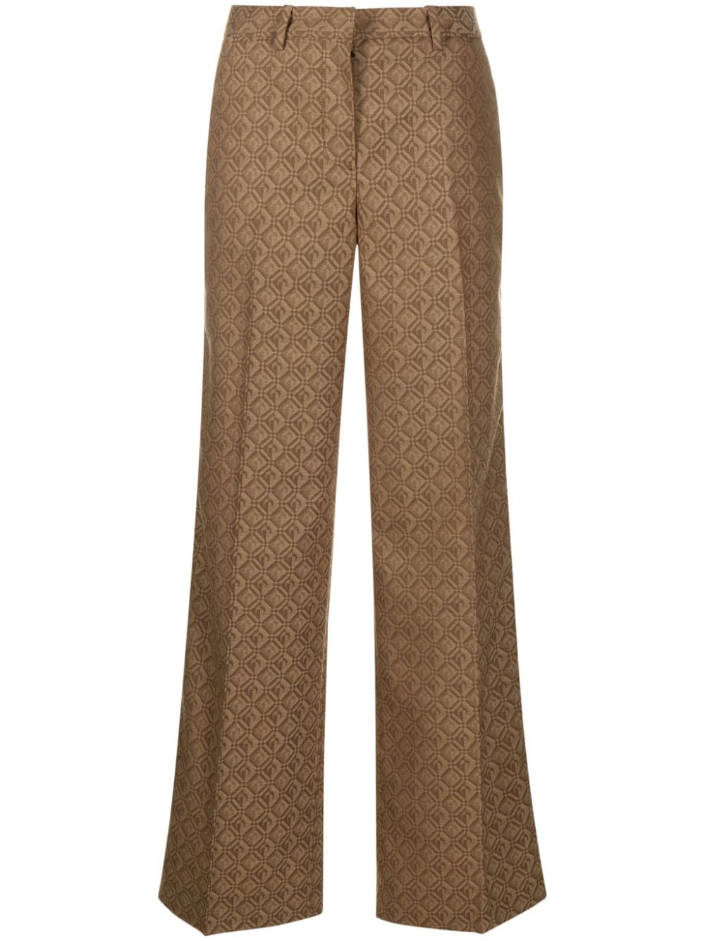 Marine Serre Regenerated Moon Diamant tailored trousers