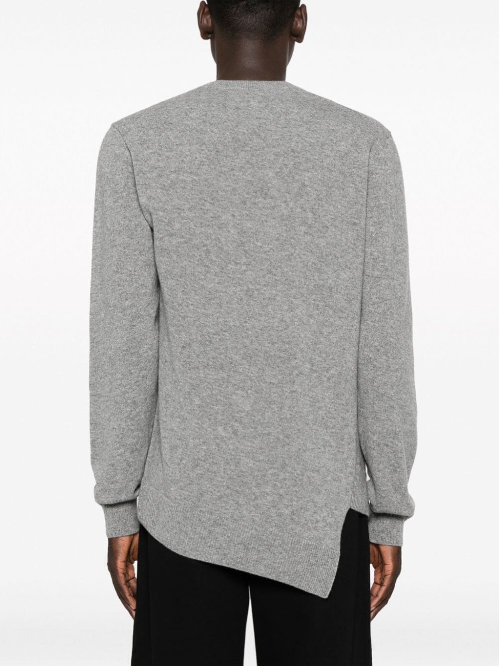 Comme Des Garcons x Lacoste Asymmetric Wool Sweater