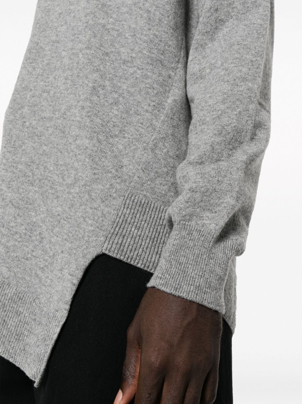 Comme Des Garcons x Lacoste Asymmetric Wool Sweater