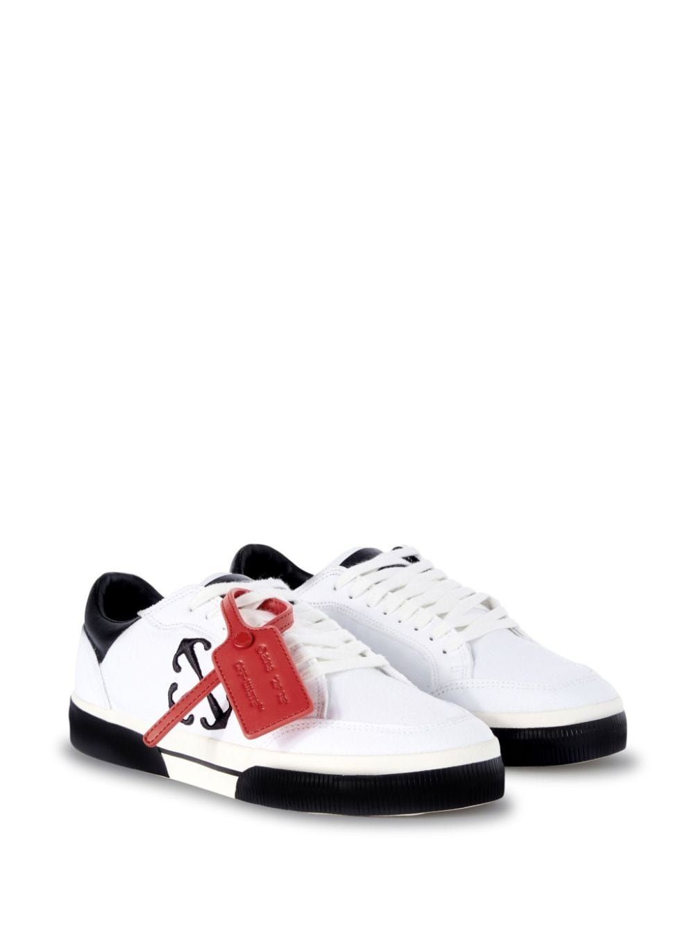 Off White New Low Vulcanized leather sneakers