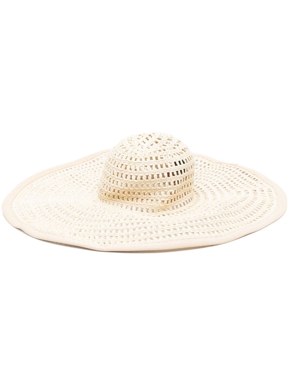 Missoni Crochet wide brim hat