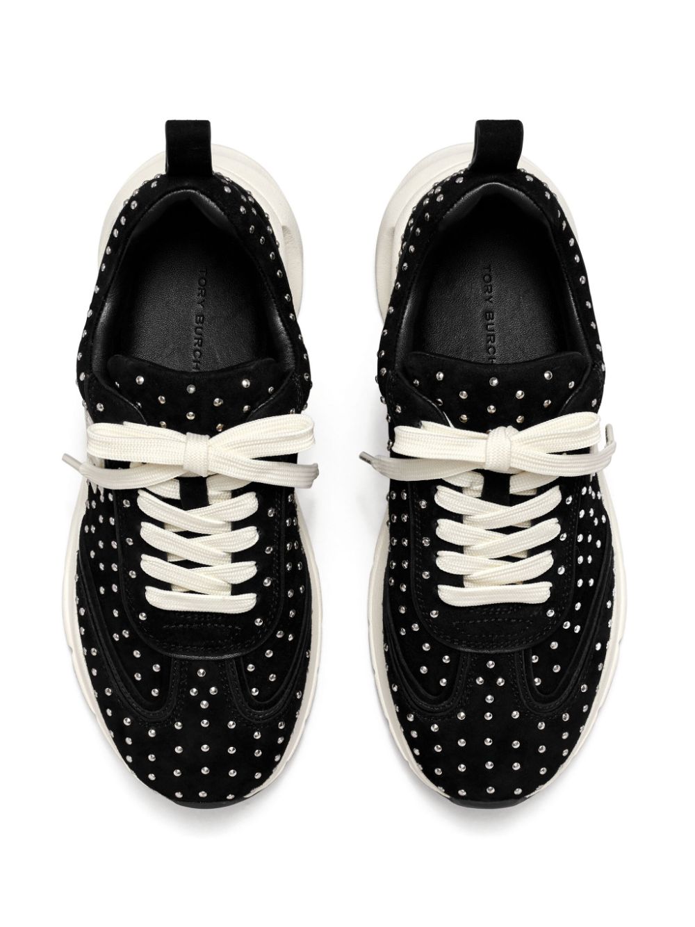 Tory Burch good luck studded trainers