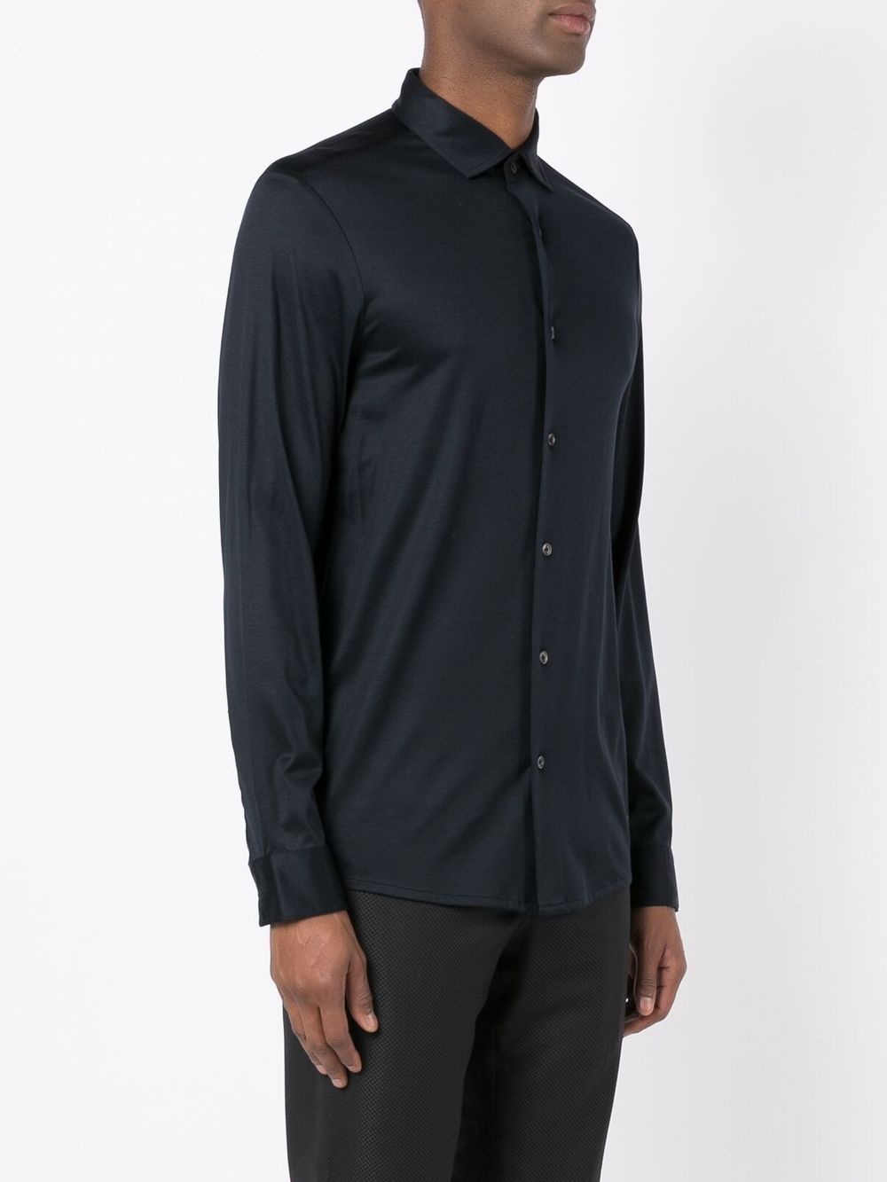 Emporio Armani long-sleeve poplin shirt