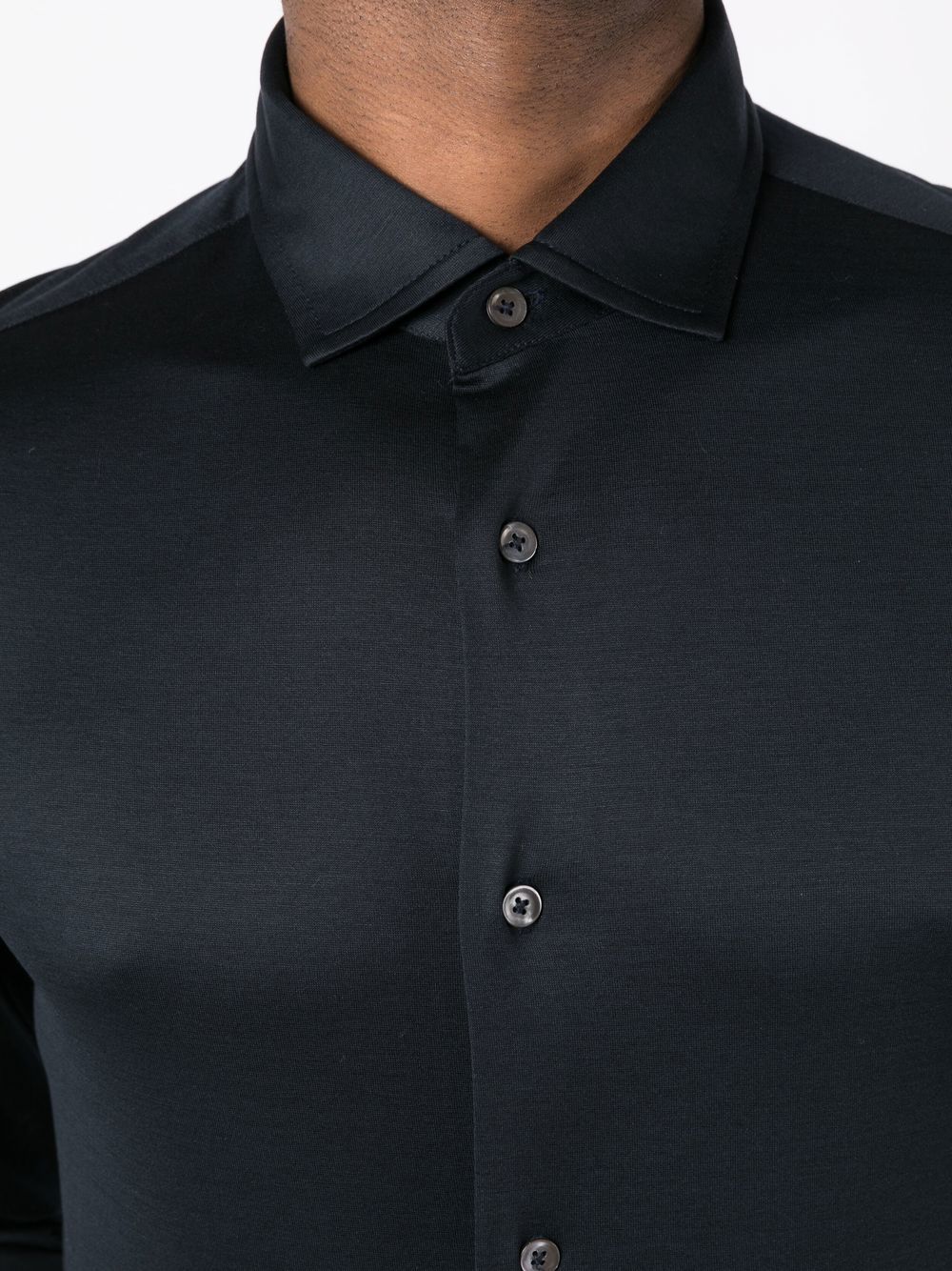 Emporio Armani long-sleeve poplin shirt