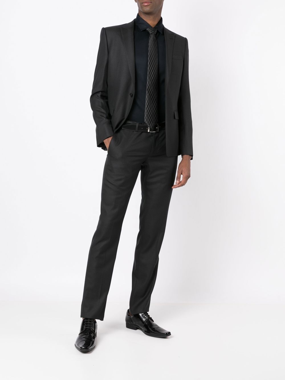 Emporio Armani long-sleeve poplin shirt