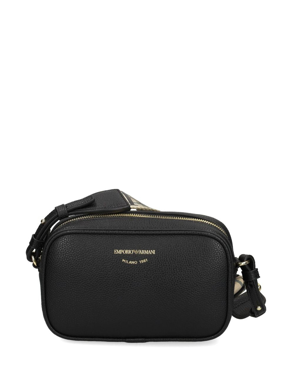Emporio Armani logo printed shoulder bag