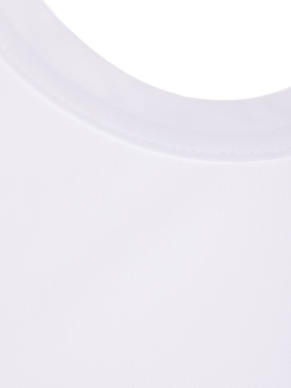 Comme Des Garcons Branded sleeveless t-shirt