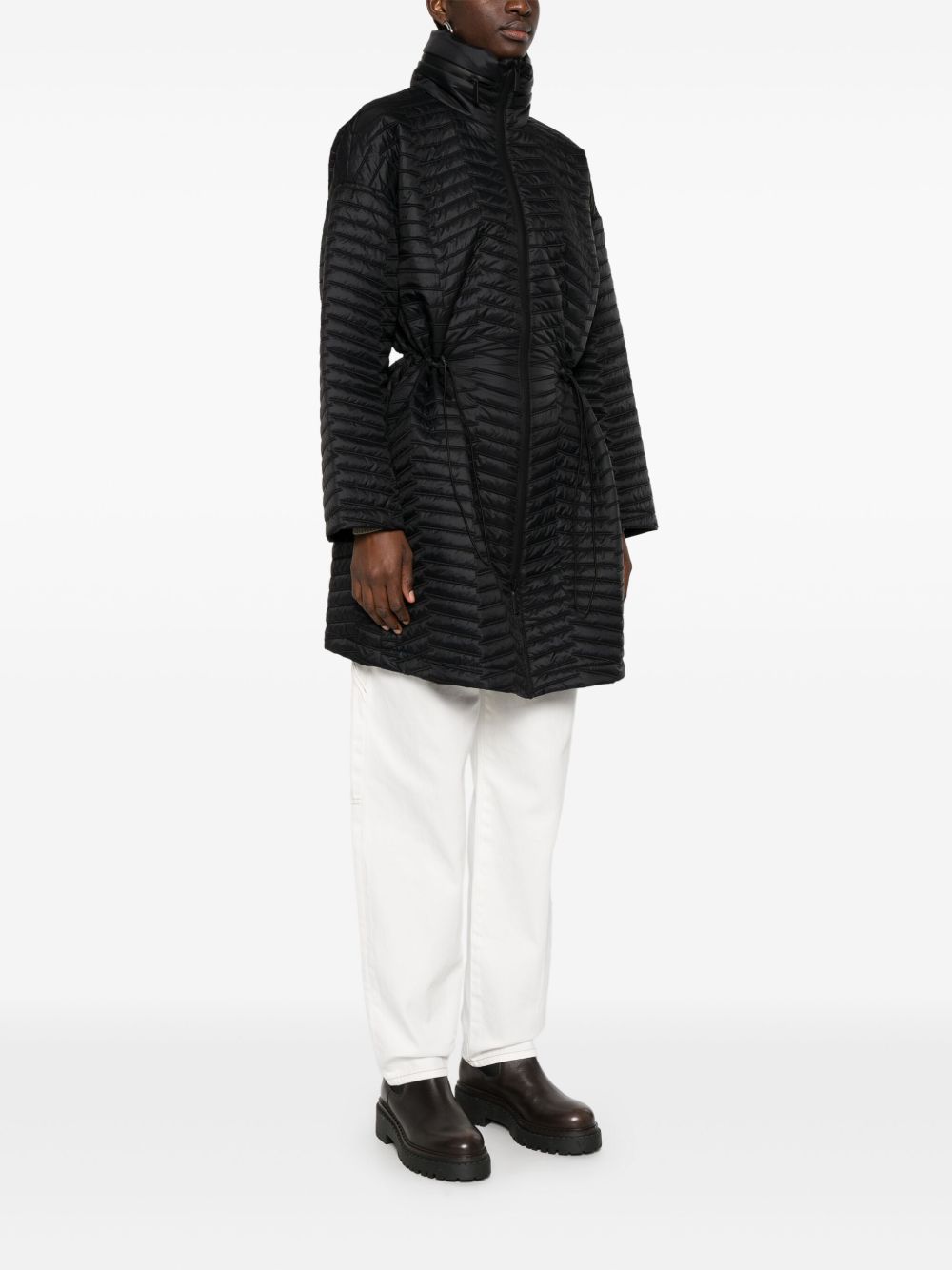 Emporio Armani ASV water repellent lightweight nylon reversible jacket