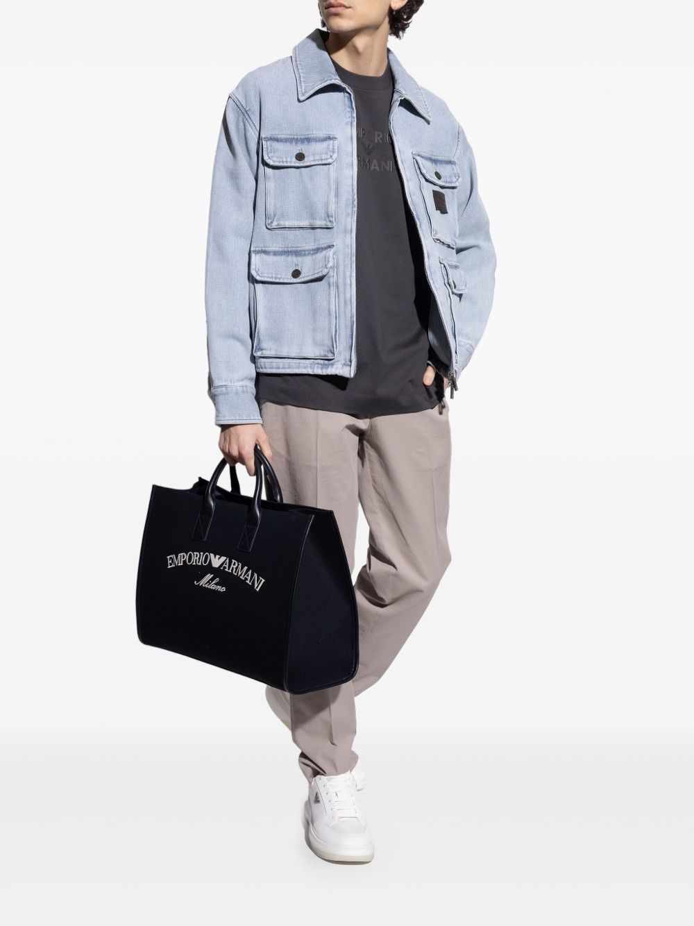 Emporio Armani Sneakers With Logo