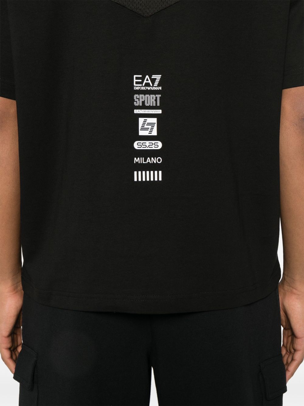 EA7 T-shirts and Polos Black