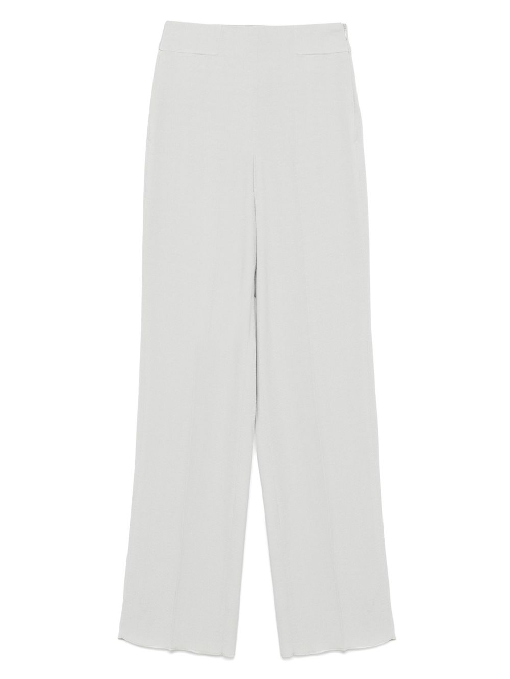 Emporio Armani herringbone-jacquard trousers