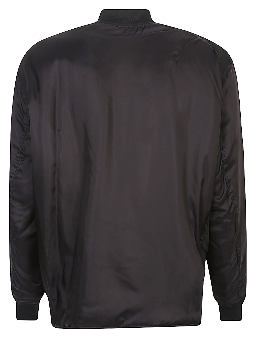 Comme Des Garcons Reversible asymmetric bomber jacket.
