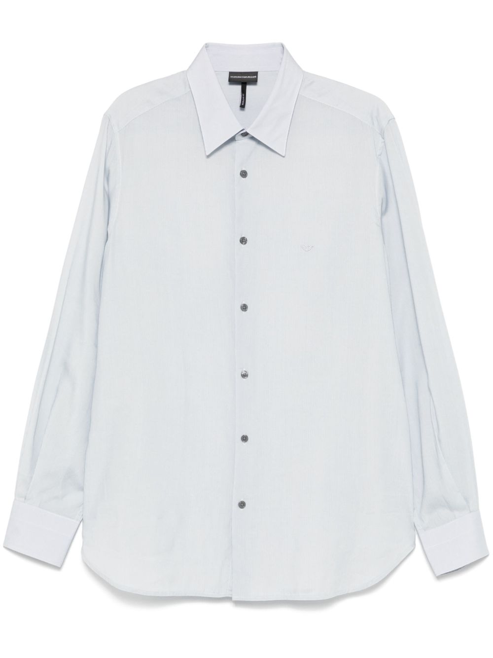 Emporio Armani Shirts Clear Blue