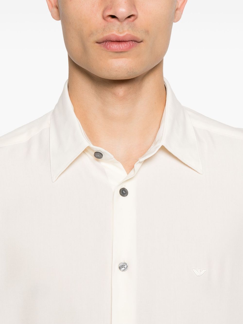 Emporio Armani Shirts Cream