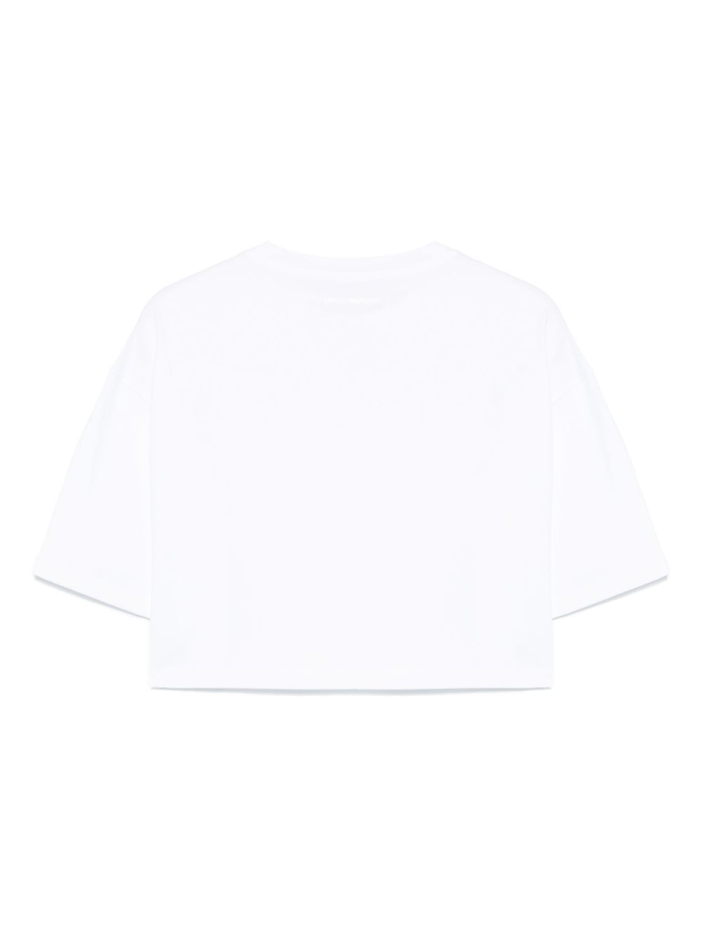 Emporio Armani crewneck crop top