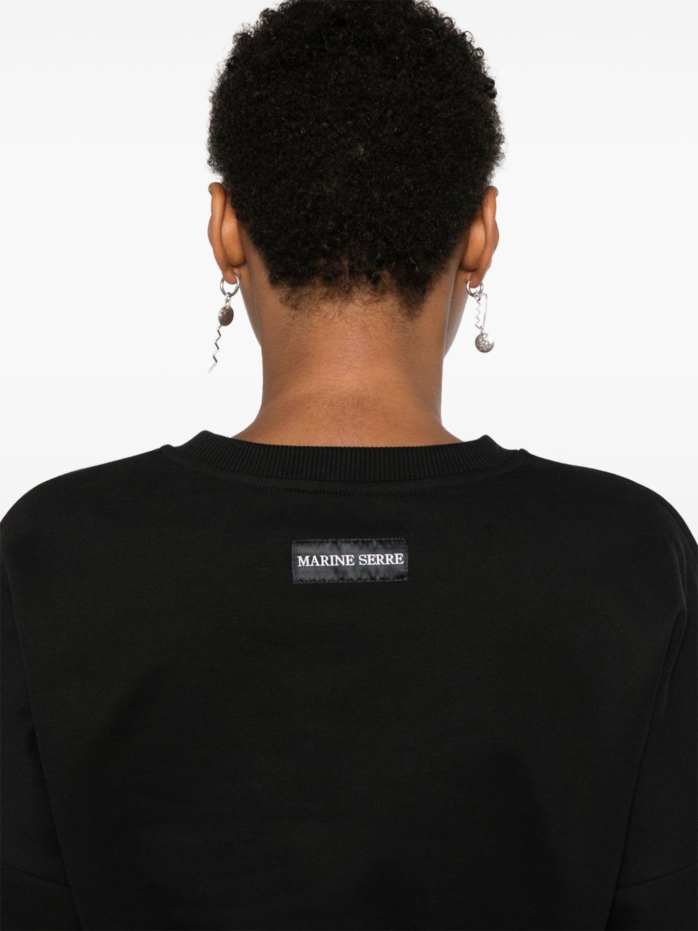 Marine Serre Moon-logo sweatshirt