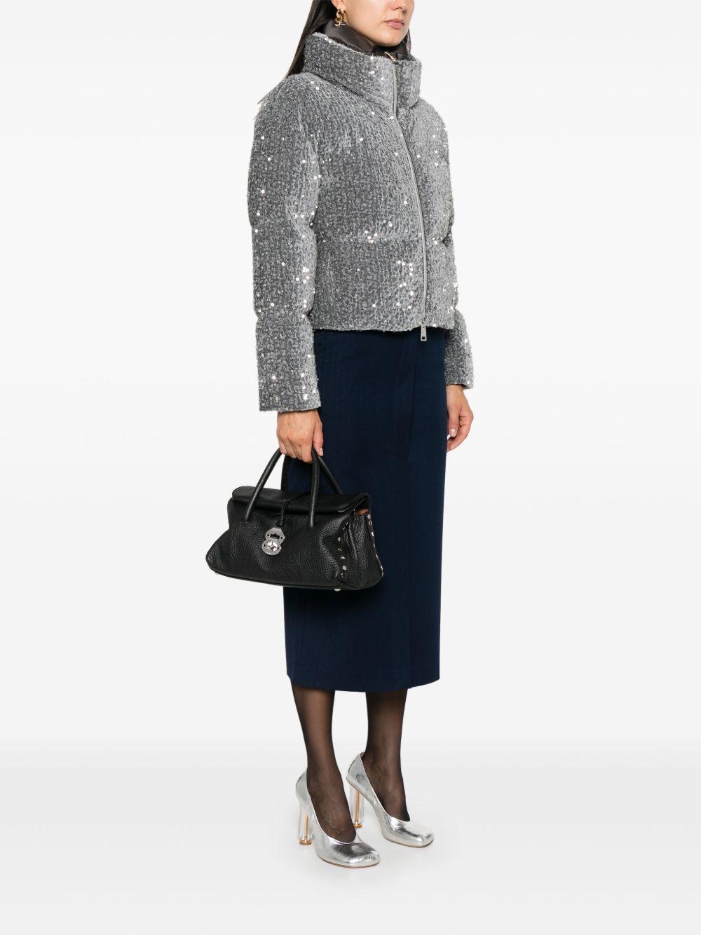 Zanellato Centauro small leather handbag