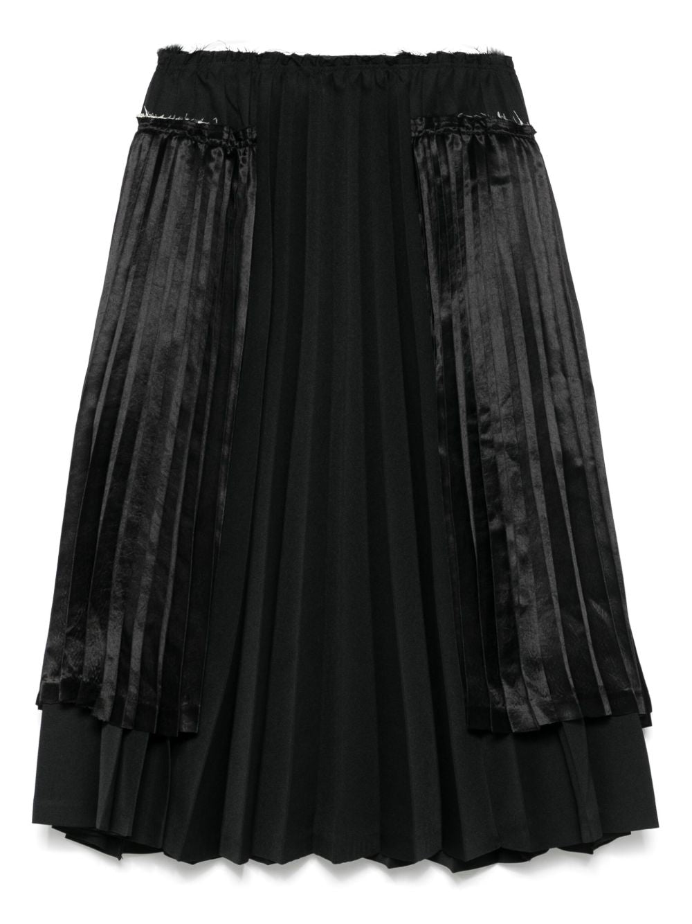 Comme Des Garcons Pleated midi skirt