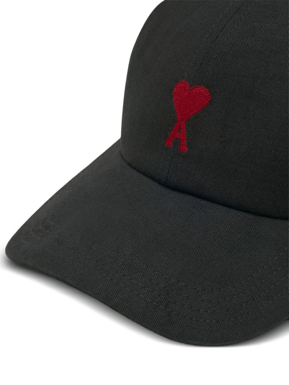 Ami Paris Ami De Coeur cotton baseball cap