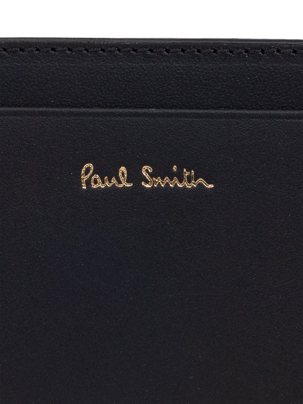 Paul Smith Signature Stripe leather card case