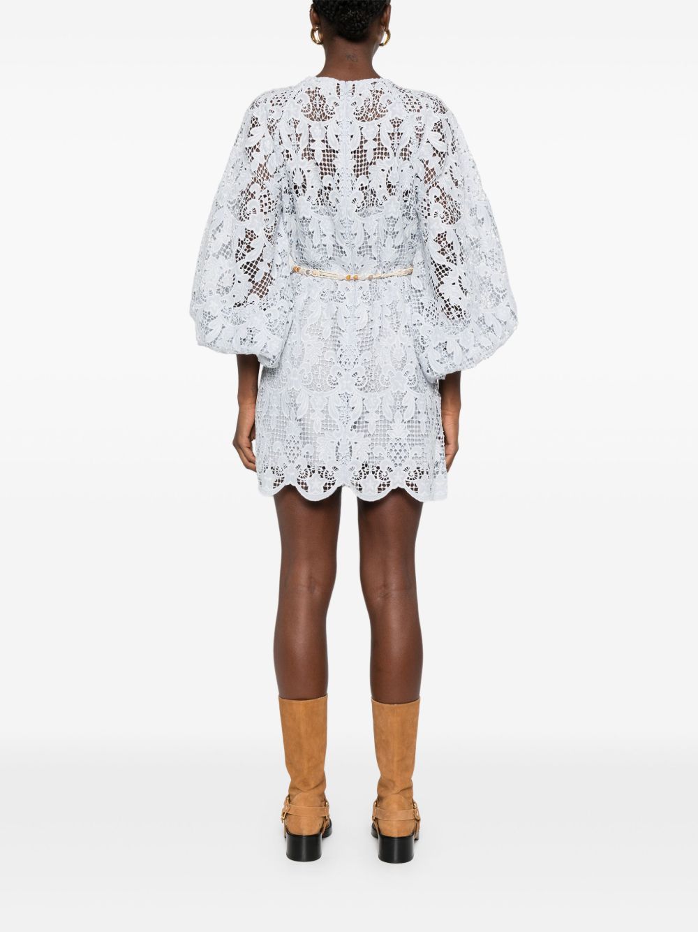 Zimmermann Lace detail mini dress
