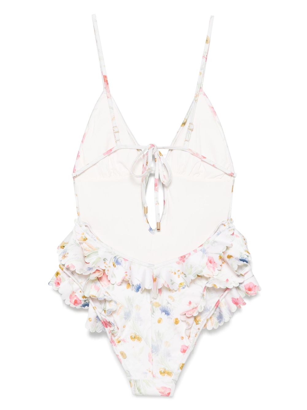 Zimmermann Lucky one-piece swimsuit with ruffles