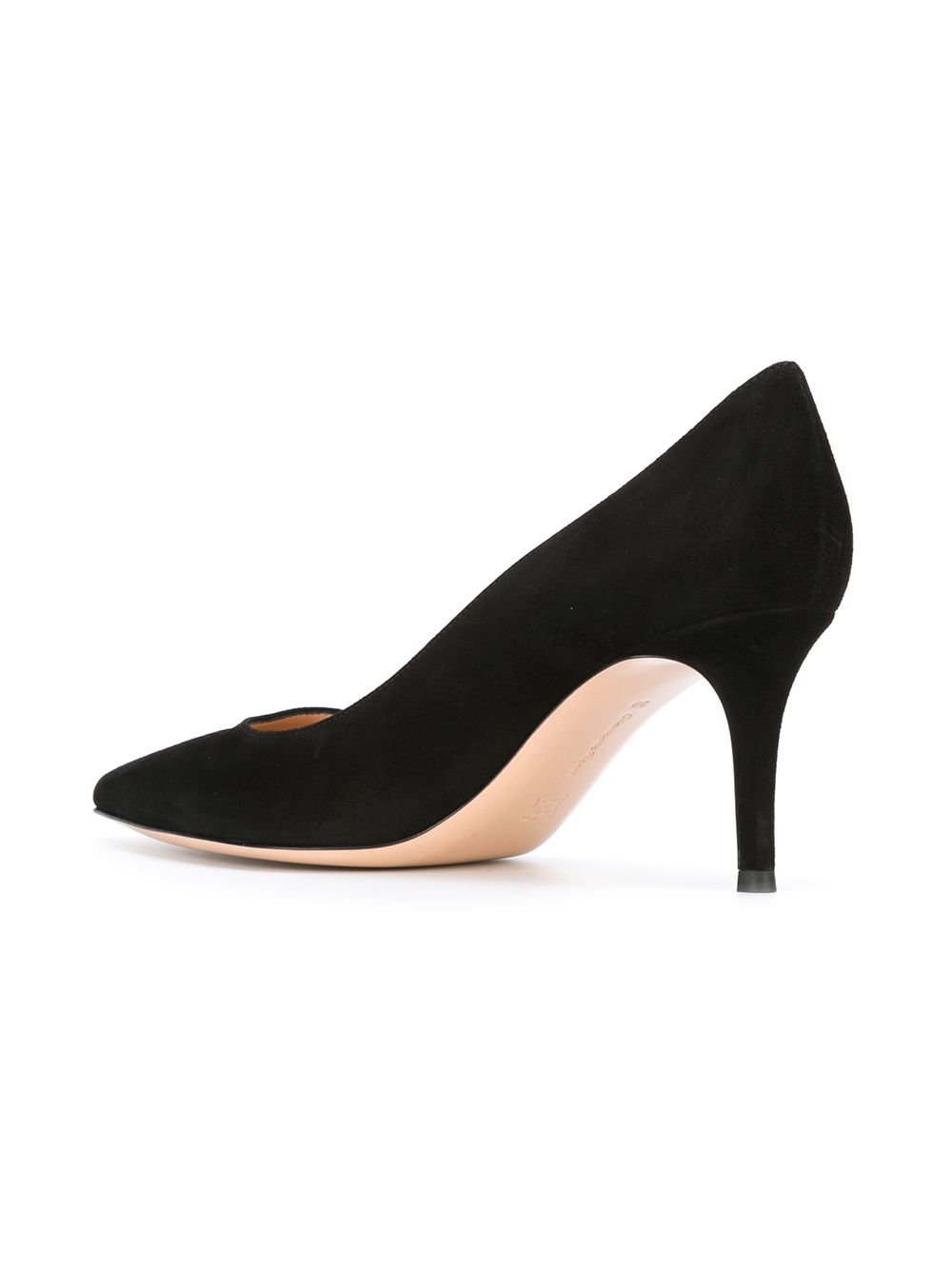 Gianvito Rossi With Heel Black