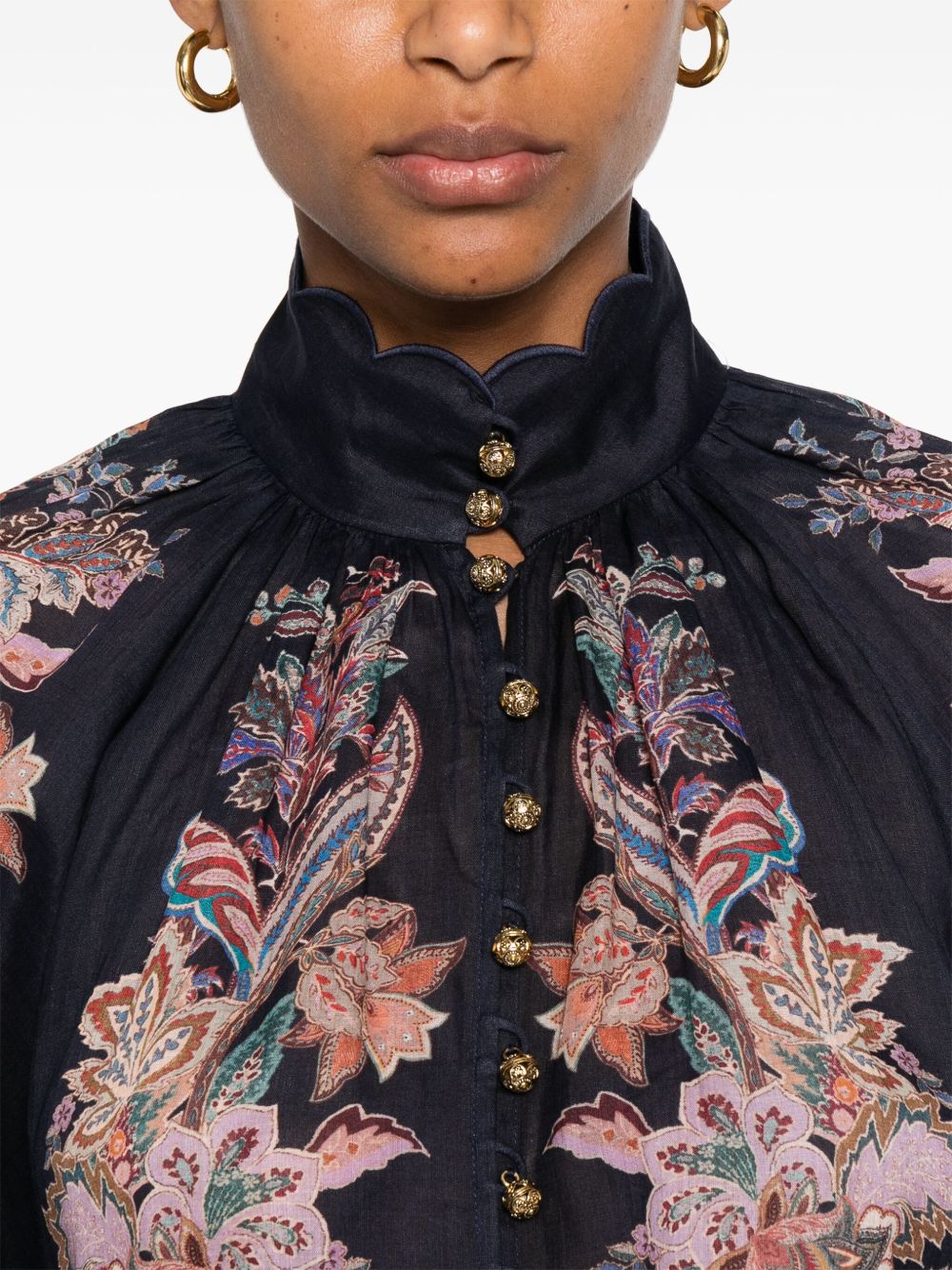 Zimmermann Rhiannon Billow blouse