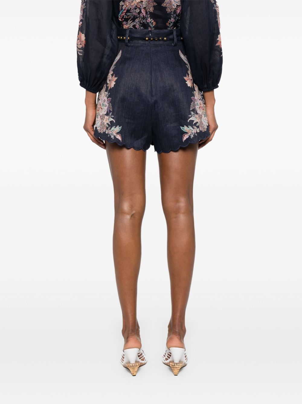 Zimmermann Shorts Blue