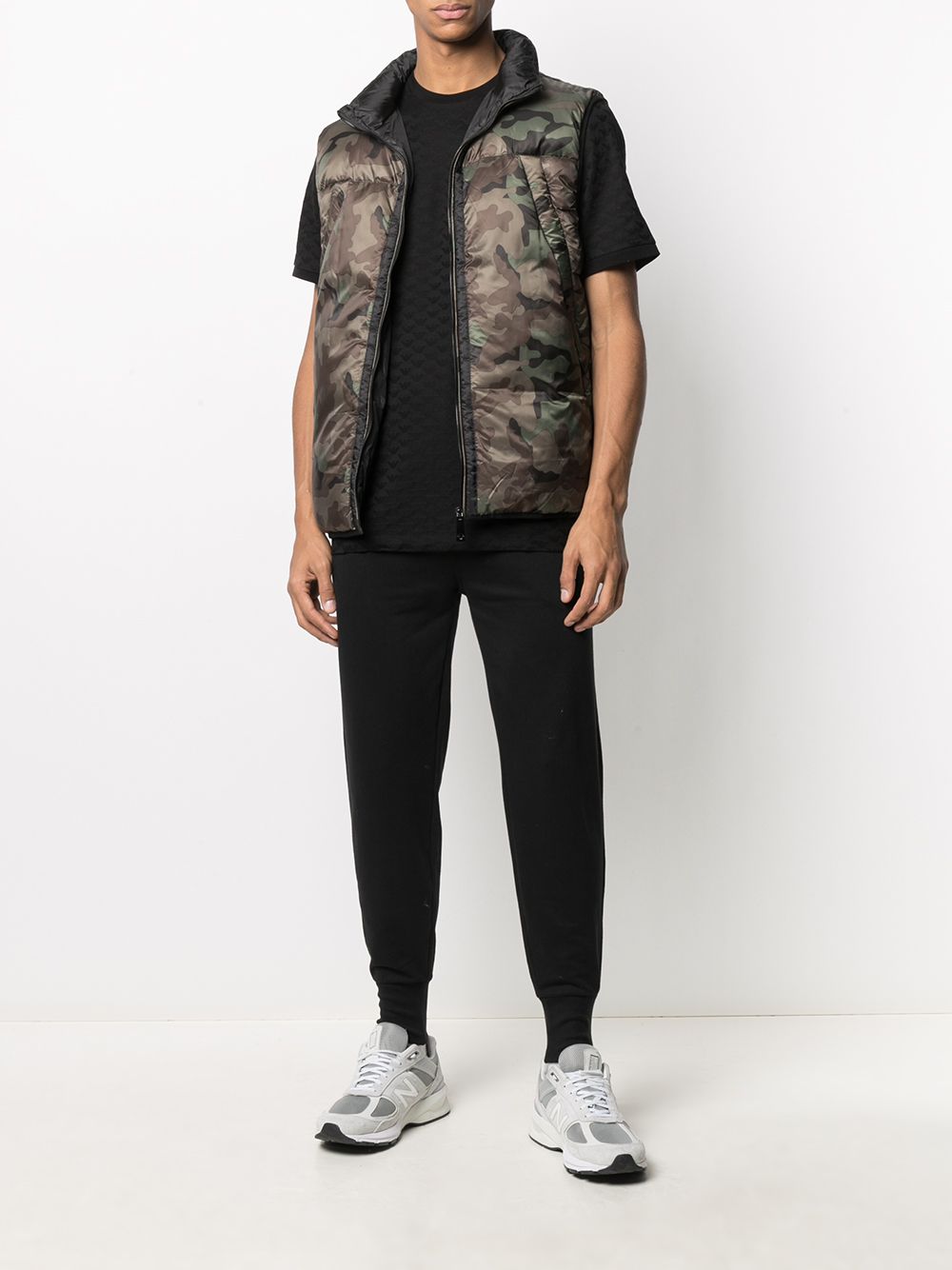 Emporio Armani T-shirts and Polos Black