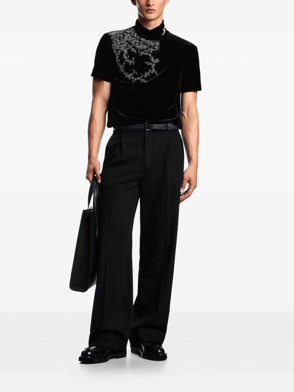 EMPORIO ARMANI EXCLUSIVE Trousers Black