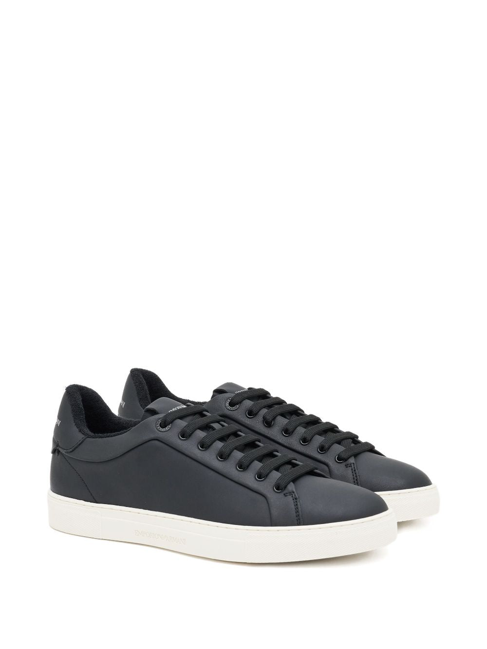 EMPORIO ARMANI EXCLUSIVE Soft leather sneakers