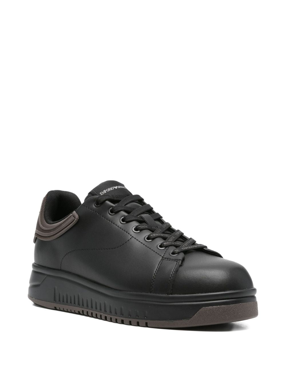 EMPORIO ARMANI EXCLUSIVE Lace-up low-top sneakers