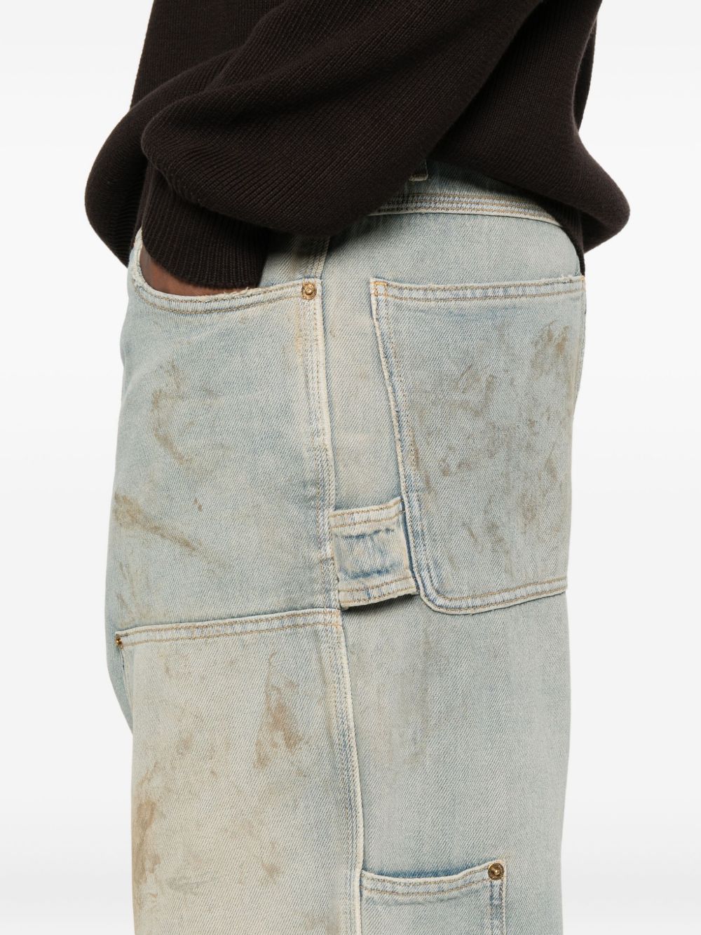 Golden Goose Jeans Clear Blue