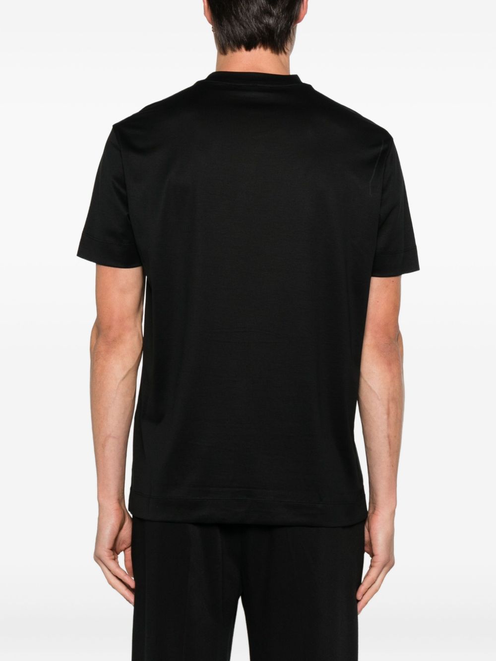 Emporio Armani T-shirts and Polos Black