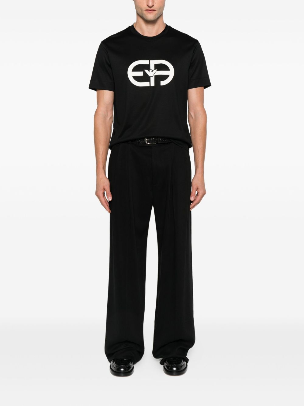 Emporio Armani T-shirts and Polos Black