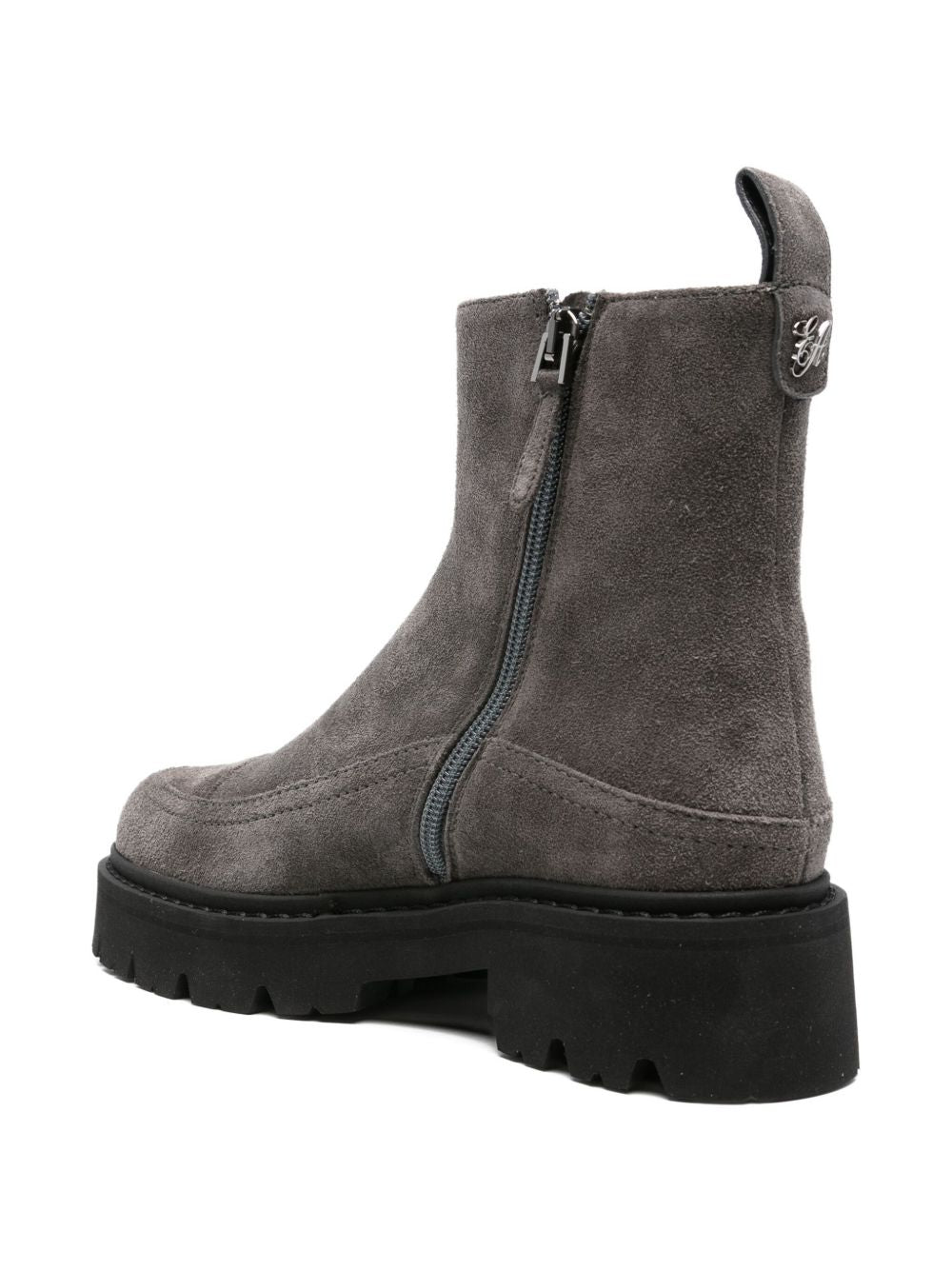 Emporio Armani Suede Ankle Boots
