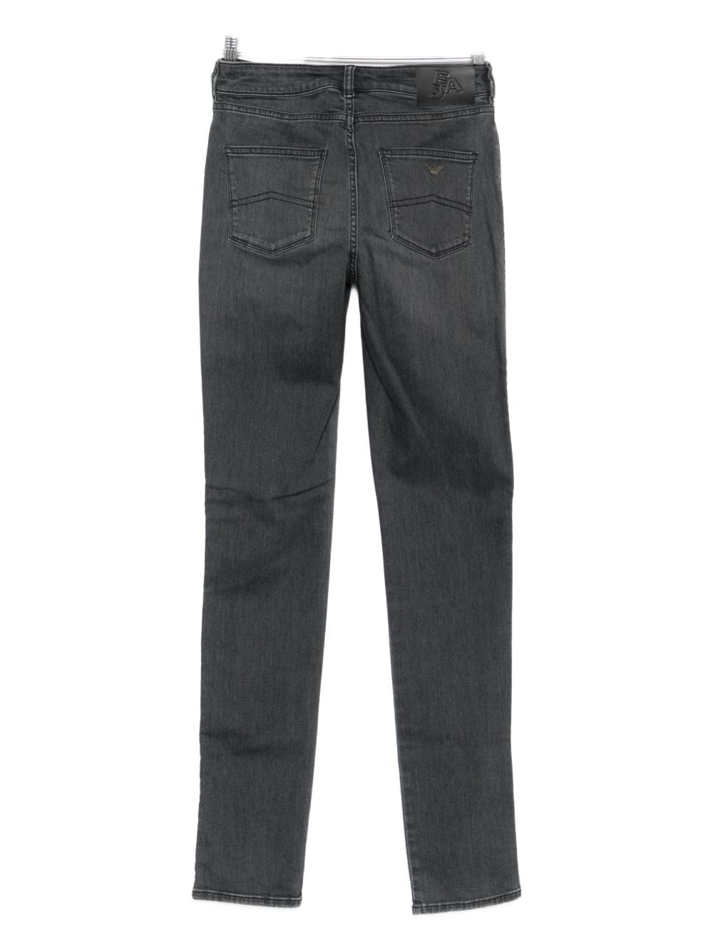 Emporio Armani Logo-detail straight-leg jeans
