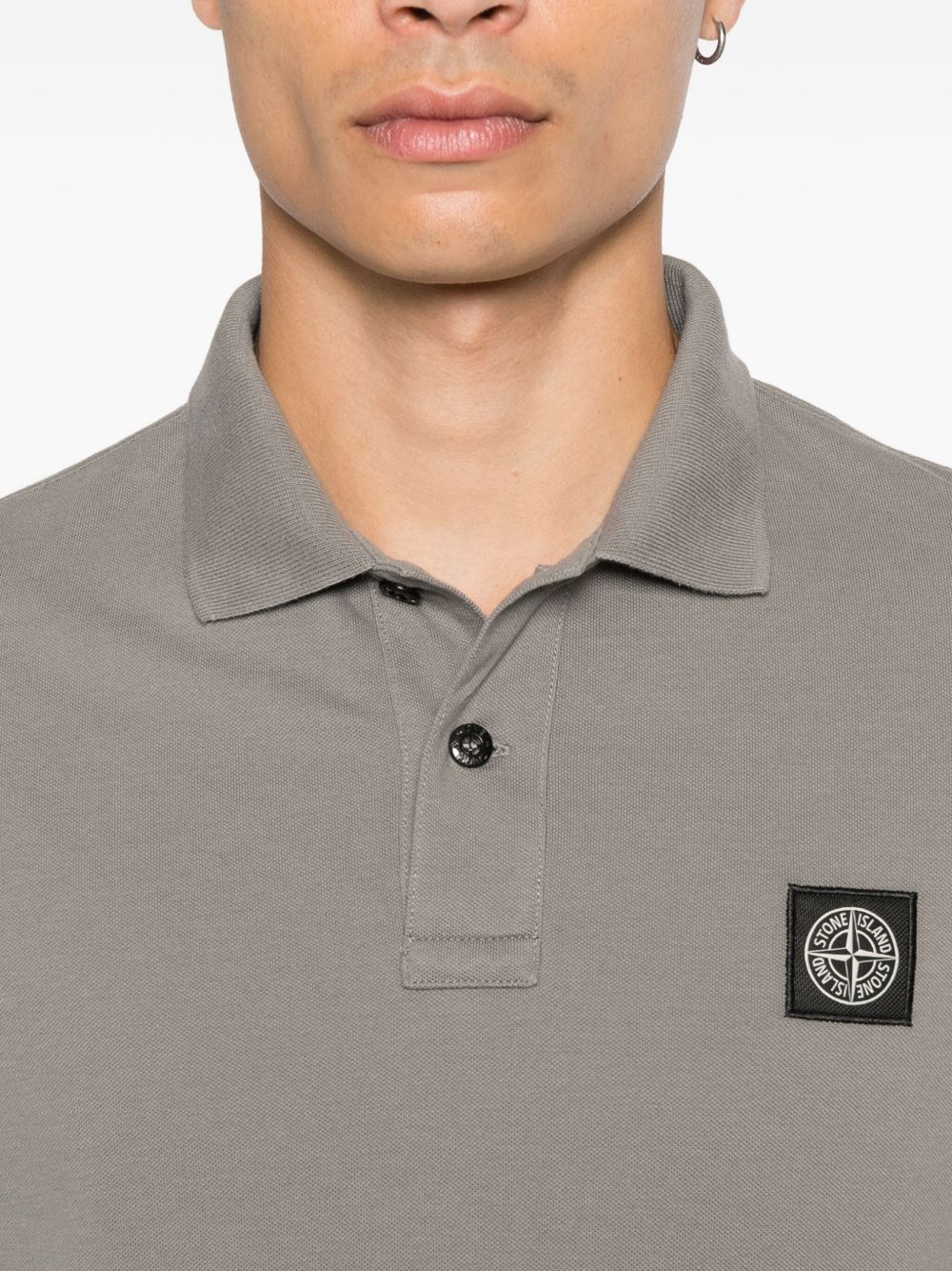 Stone Island T-shirts and Polos Grey
